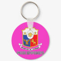 Filipina Emblem keychains by FlagStore Filipina Emblem keychains