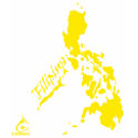Filipina Philippine Islands Yellow t-shirts