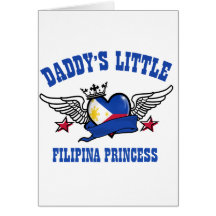 Filipina Princess Greeting Cards