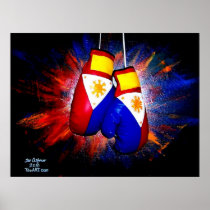 FILIPINO BOXER - BOXING FROM THE PHILIPPINES POSTER