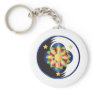 Filipino Lotus Flower Mandala Keychain
