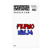 Filipino Ninja Postage Stamps