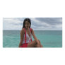 Filipino on Boracay Beach Picture Card