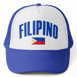 Filipino Philippine Flag Mesh Hats