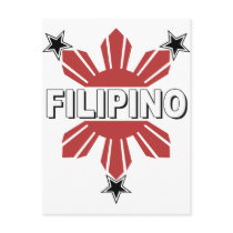 Filipino Sun and Star postcards