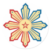 Filipino Sun - LS stickers
