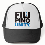 Filipino Unity - Blue and Black Mesh Hat