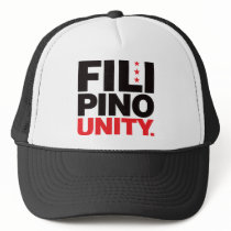 Filipino Unity - Red and Black hats