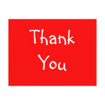 Fill-In-The-Blank Thank You Postcard - Customized by dlgray Fill-In-The-Blank Thank You Postcard - Customized