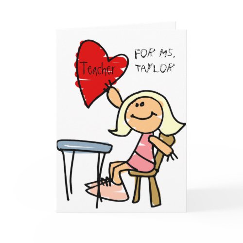 FILL IN THE TEACHERS NAME card