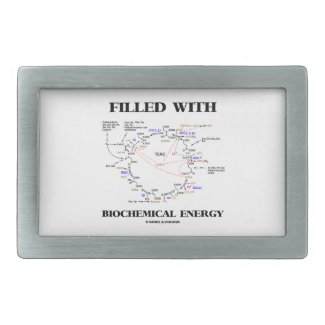 Filled With Biochemical Energy (Krebs Cycle) Belt Buckle