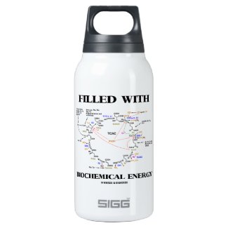 Filled With Biochemical Energy (Krebs Cycle) 10 Oz Insulated SIGG Thermos Water Bottle