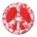 Filled with Love Peace Sign stickers