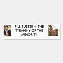 Fillibuster Bumper Stickers