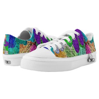 Filling with lines design for collectible shoes printed shoes