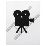 film camera icon letterhead