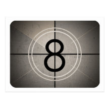 Film Countdown Postcard