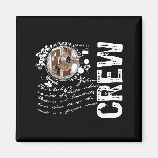 Film Crew Alchemy Refrigerator Magnet