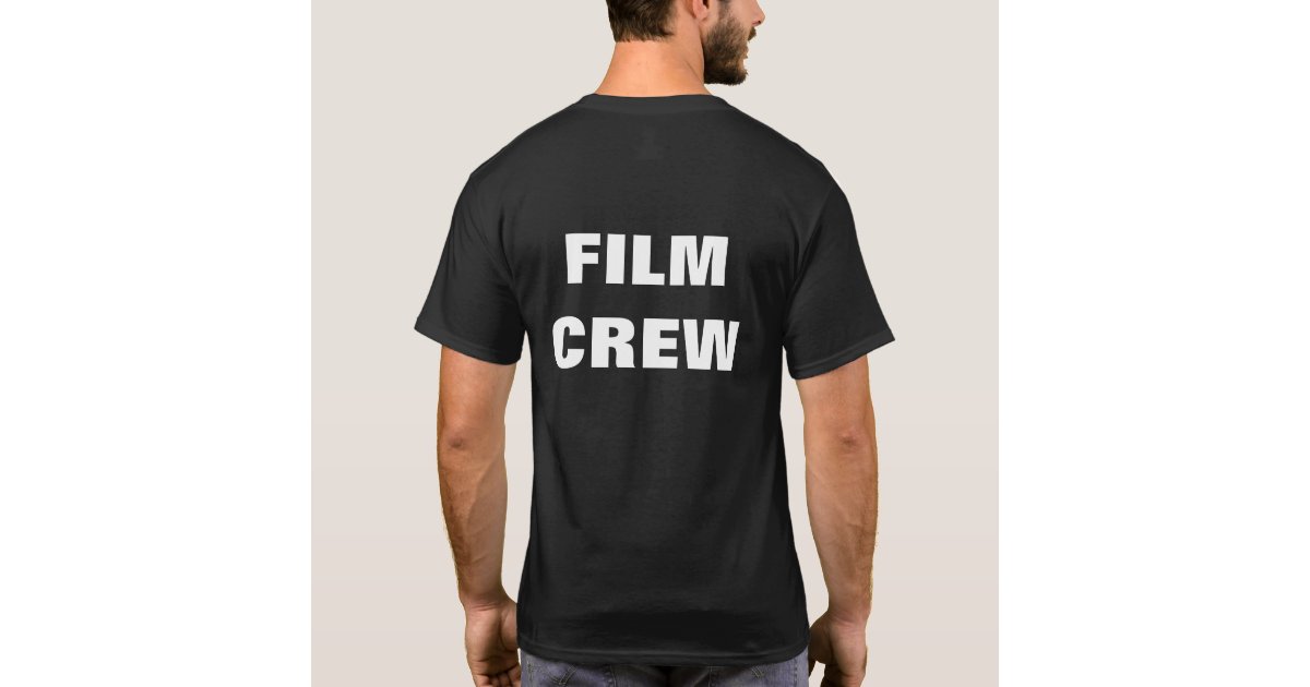 Film Crew Tshirt Zazzle