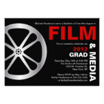 Film & Media Graduation Party Invitation