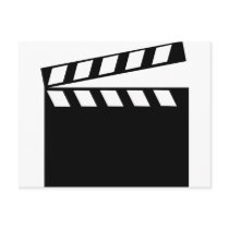 Film Movie Clapper postcards by Tomaniac Film Movie Clapper postcards