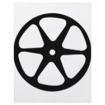 film reel icon flyer design