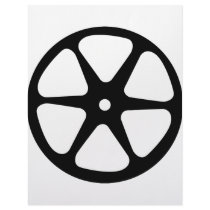 film reel icon letterhead