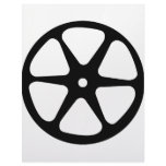 film reel icon letterhead template