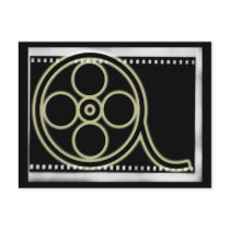Film Reel Postcard by thehatch Film Reel Postcard