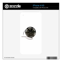 Film reel skins for iPhone 4S