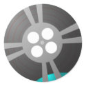 Film Reel stickers by shopstew Film Reel stickers
