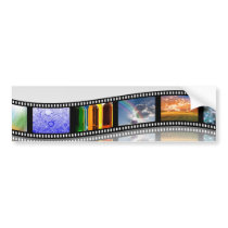 Film Strip Bumper Stickers