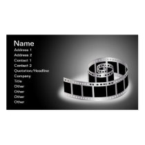 Film strip business cards
