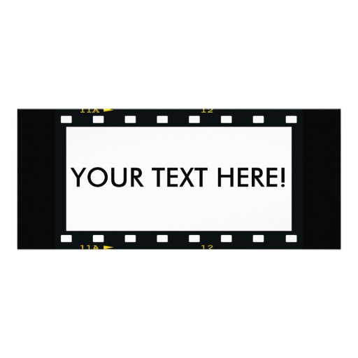 Film Strip-Customize Free Custom Announcements