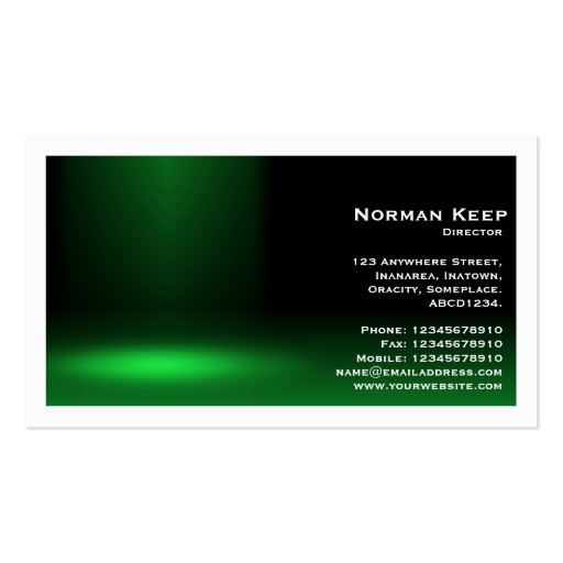 Film Trailer (Bordered) 07 Business Card (back side)