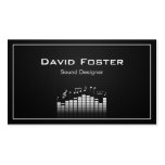 Film TV Audio Sound Designer Director Business Card