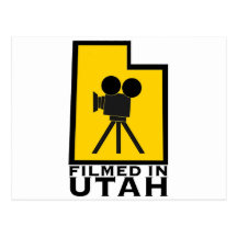 Filmed in Utah Swag Postcard