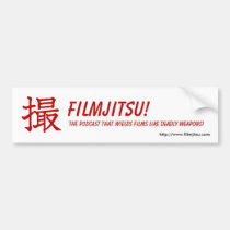Filmjitsu Bumper Sticker bumper stickers