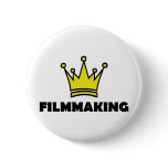 filmmaking fun shirt crown king pins