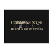 Filmmaking is Life Post Card