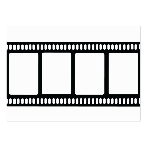 Filmstrip - Chubby Business Card Template (back side)