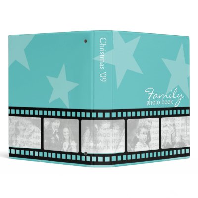 Filmstrip Customizable Photo Album Vinyl Binder