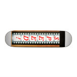 Filmstrip Skateboard