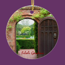 Filoli Gardens Christmas Ornament ornaments
