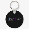 FilterMusic keychain by pipicom FilterMusic keychain