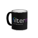 FilterMusic mug by pipicom FilterMusic mug