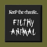 Filthy Animal Magnet (Black) magnets