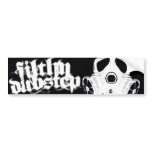 Filthy Dubstep Bumber Sticker 1 (Black) Bumper Sticker