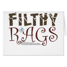 Filty Rags Greeting Card