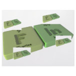 Fin as F Fluorine and In Indium letterhead